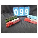 4 Ho locomotives loose untested