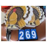 thanksgiving turkey blow mold