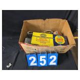 Aurora slot car track and vintage accessories