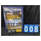 Walthers Wood Trestle with steel deck girder