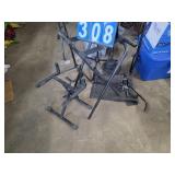 Ic guitar and sound equipment stand lot