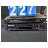 HHB cd burner and Sony cd dvd player