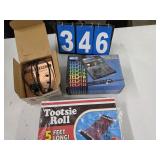 2 transformers, inflatable tootsie roll raft