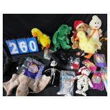 beanie babies giant ones and Mc Donalds