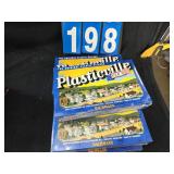 5 Plasticville train stations HO new
