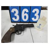 357 pistol air gun and holywater