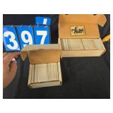 desert storm cards in 2 card boxes