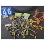 Marx indians army men knights