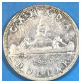 1956 Silver Dollar Canada