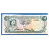 1974 Bahamas Banknote