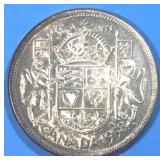 1958 Fifty Cents Silver Canada