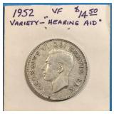 1952 50 Cents Silver