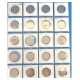 Sheet 20 Fifty Cents Coins