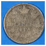 1894 Ten Cent Coin Canada