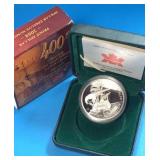2004 silver Proof Dollar - TAX EXEMPT