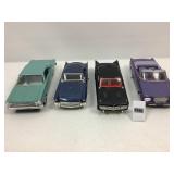 4 Model Kit Cars (as is)