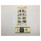 Marion Indiana Photo Stamps & City Novelty Bill