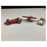 TootsieToy diecast Airplane-2Matchbox diecast Cars