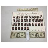 Gallery Amer. Presidents/Adv. Ruler/Novelty Bills