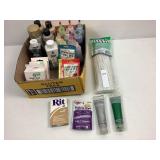 Acrylic Paint, Rit Dye, Brushes & Lots More