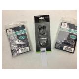 2 - Emergency Ponchos (NIP) & Ear Buds (NIP)