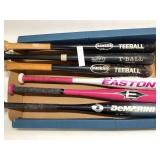 6 - Teeball Bats - Various Brands