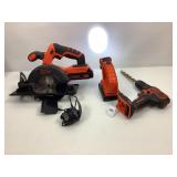 Black & Decker 3pc Cordless Tool Set 20V-all work