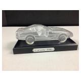 Glass/Crystal Corvette w/Stand - Stand 7 1/2' long