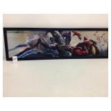 Marvel 3-D (Comic Walls) Art Piece - Black Frame