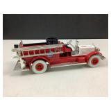 Ertl 1926 Seagrave Firetruck diecast Bank w/key 8'