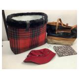 Barnes/Noble Cloth Tote - Purse - Makeup Bag - Hat