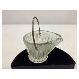 MCM Glass Coal Bucket Stippled Ashtray (2' tall)