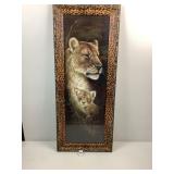 Framed Wall Art in Beautiful Wood Frame (41 x 17)
