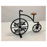 Coca-Cola Metal High Wheel Bicycle - 6' tall