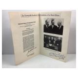 25th Amendment to Constitution - Signed Birch Bayh