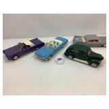 4 Model Kit Cars (as is)