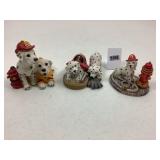 Assorted Figures - Tallest is 3 1/2'