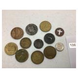 Assorted Token and Coins