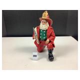 Clothtique Fireman Santa - 10' tall