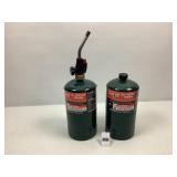 Coleman 16oz Canister w/torch head & 1 new/1 used