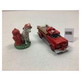 1961 GMC Hallmark Diecast Ornament & Dog Fig.