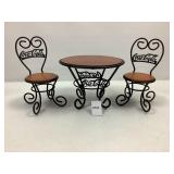 Retro Coca-Cola Soda Fountain/Bistro Set