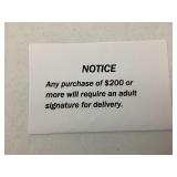 Signature Required