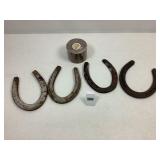 2 Pair of Horseshoes & More