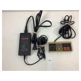 Vintage Nintendo Controller & Sony AC Adapter 8.5V