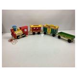 1970's Fisher-Price Circus 4pc Train
