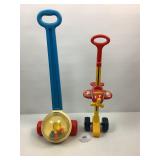 Push Me Pilot (No Pilot) & Corn Popper (Works)
