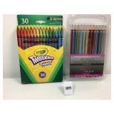 Twistable & Metallic Colored Pencils