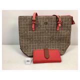 Anne Klein Tote Bag/Purse & Wallet(Both Pre-Owned)