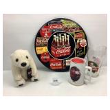 Coca-Cola: Bar Stool Top - Bear - Mug w/Candle